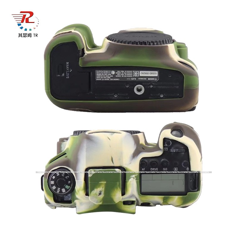 Ốp Lưng Cao Su Silicone Cho Máy Ảnh Canon EOS 6D2 6Dbi 6D Mark ii