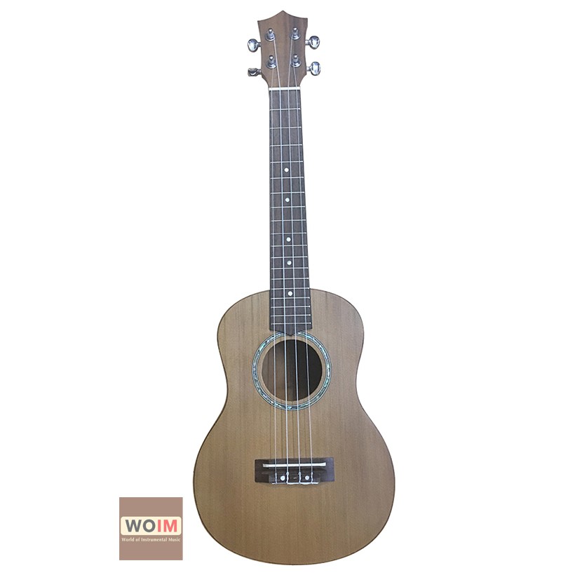 (SALE ) Đàn Ukulele Tenor Gỗ Mahogany size 26 Foenix viền tròn - HÀNG CÓ SẴN