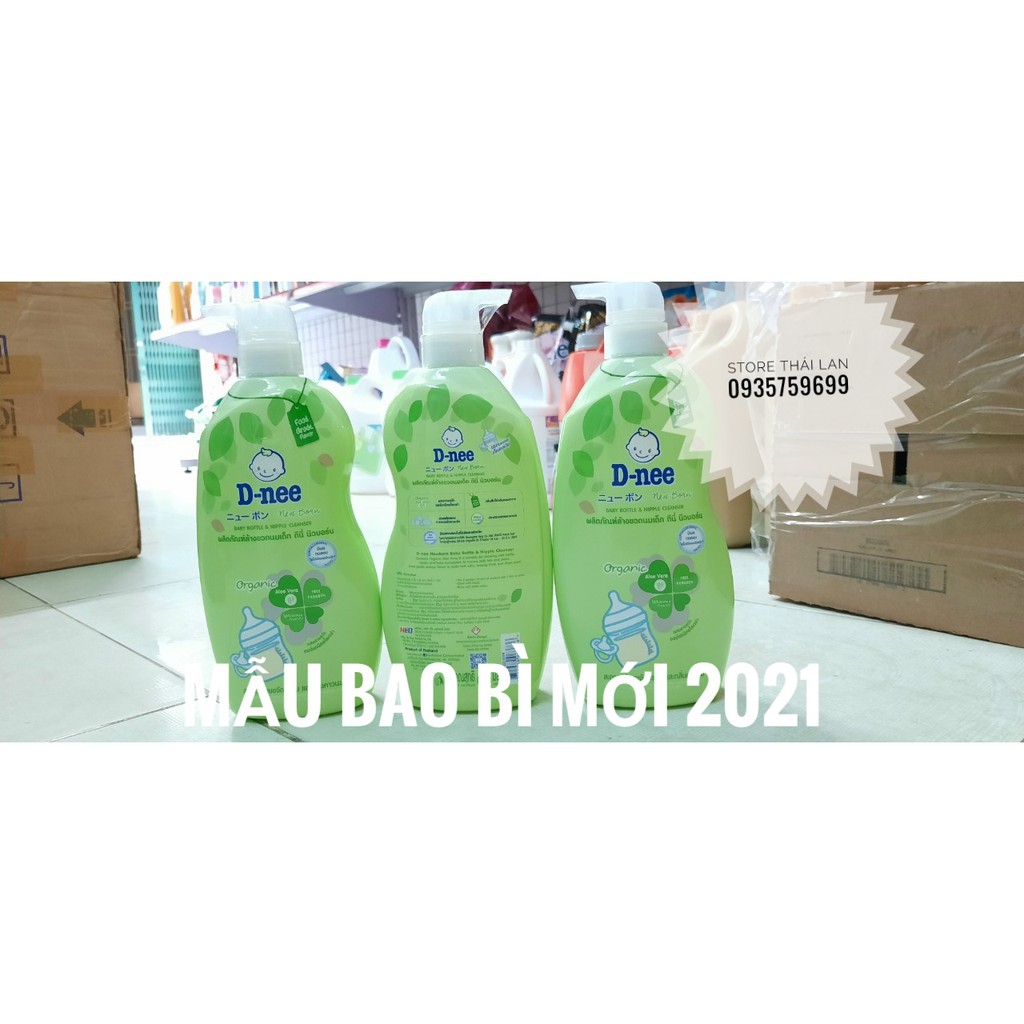 Nước rửa bình sữa Dnee THÁI LAN cho bé Chai 620ml