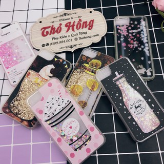 Ốp lưng điện thoại iphone nhũ chảy cao cấp