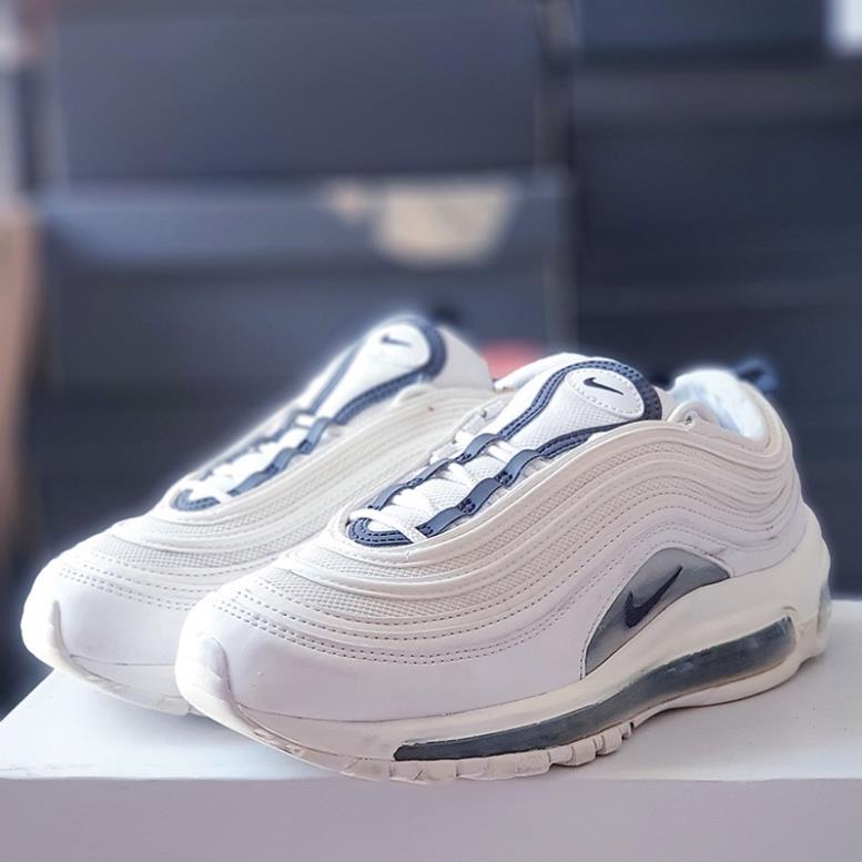 Giày Nike Air Max 97 White Black Silver, nhiều size, real 2hand -ju2 !