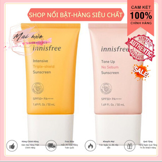 Kem chống nắng innisfree nosebum/ long lasting/ trip shield