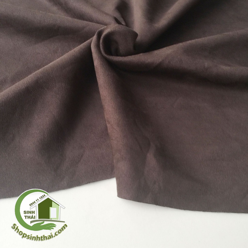 Vải da lộn - vải giả da lộn may quần áo, sofa, áo gối cao cấp - vải mềm dẻo  - chọn màu
