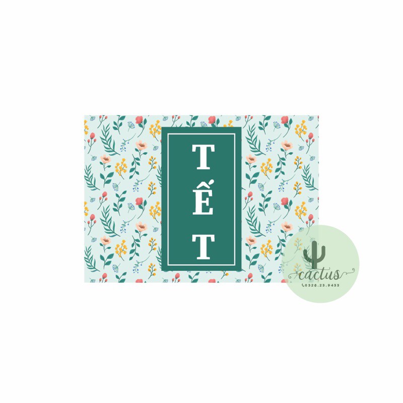 Combo 28 tem tết mẫu mới 2021