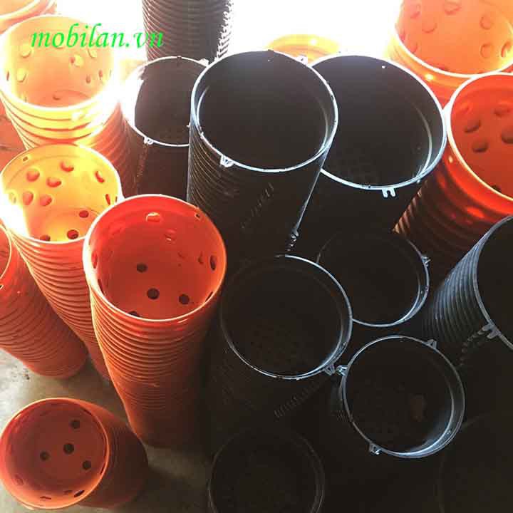 Bán Chậu nhựa đen trồng lan phi 21(combo 10 chậu) hàng nhập, phân phối trong nước bởi thietbinhavuon.