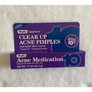 Kem ngăn mụn Rugby Clean Up Acne Medication 10 của Mỹ