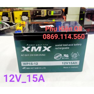 Bình ắcquy loa kéo 12V-15Ah