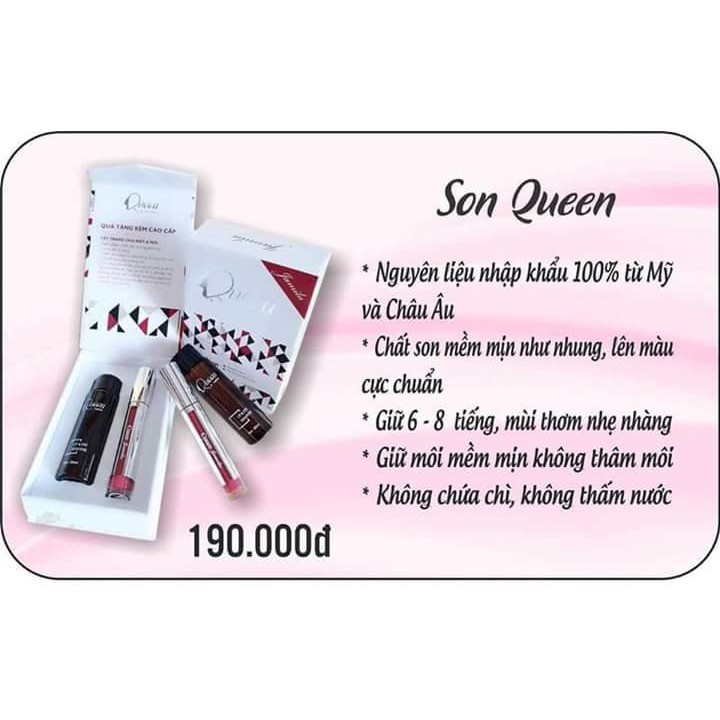 SON QUEEN JAMILA ĐỎ CAM