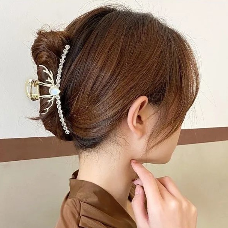 kẹp tóc nhật bản  kẹp tóc nhật bản kẹp no Kẹp Tóc Tua Rua Bằng Kim Loại Phong Cách Mới 2022