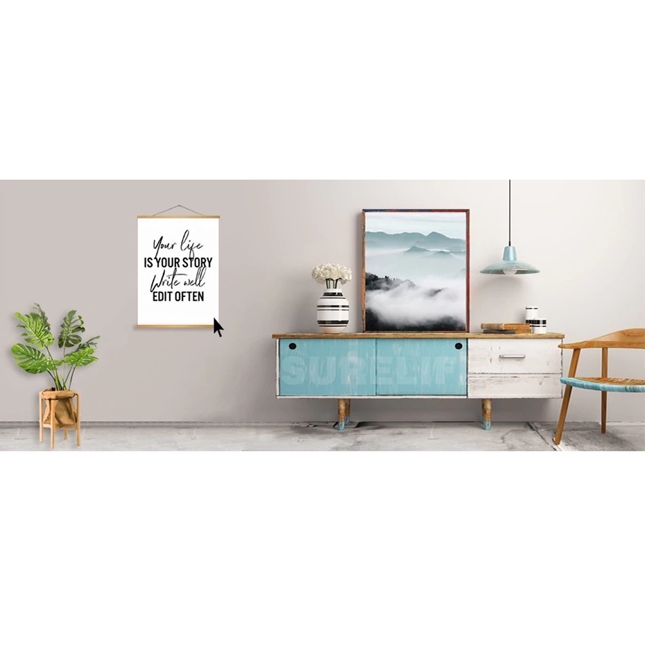 Tranh Vải Bạt Treo Tường Trang Trí Hình Giỏ Trái Cây Và Rau Củ Nghệ Thuật Cho Nhà Bếp