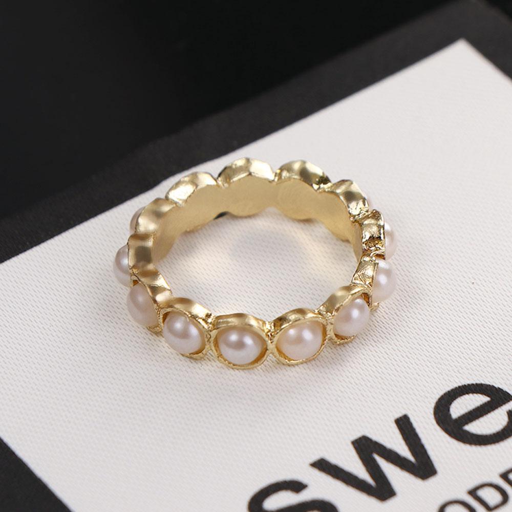 Nhẫn Đính Hạt Đơn Giản Thanh Lịch Làm Quà Tặng Valentine Cho Nữ