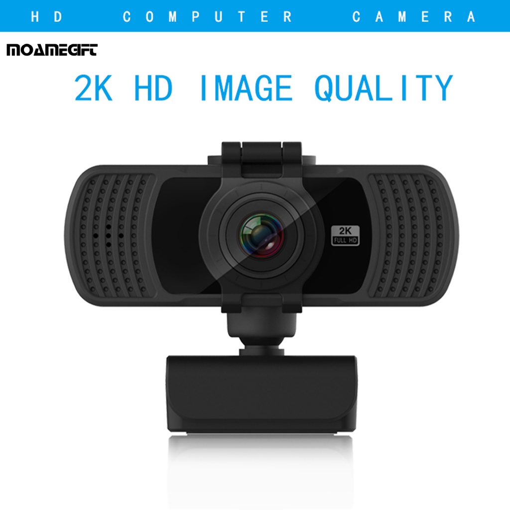 Webcam 2K tự động lấy nét có micro cho Mac Laptop/quay phim trực tiếp | BigBuy360 - bigbuy360.vn