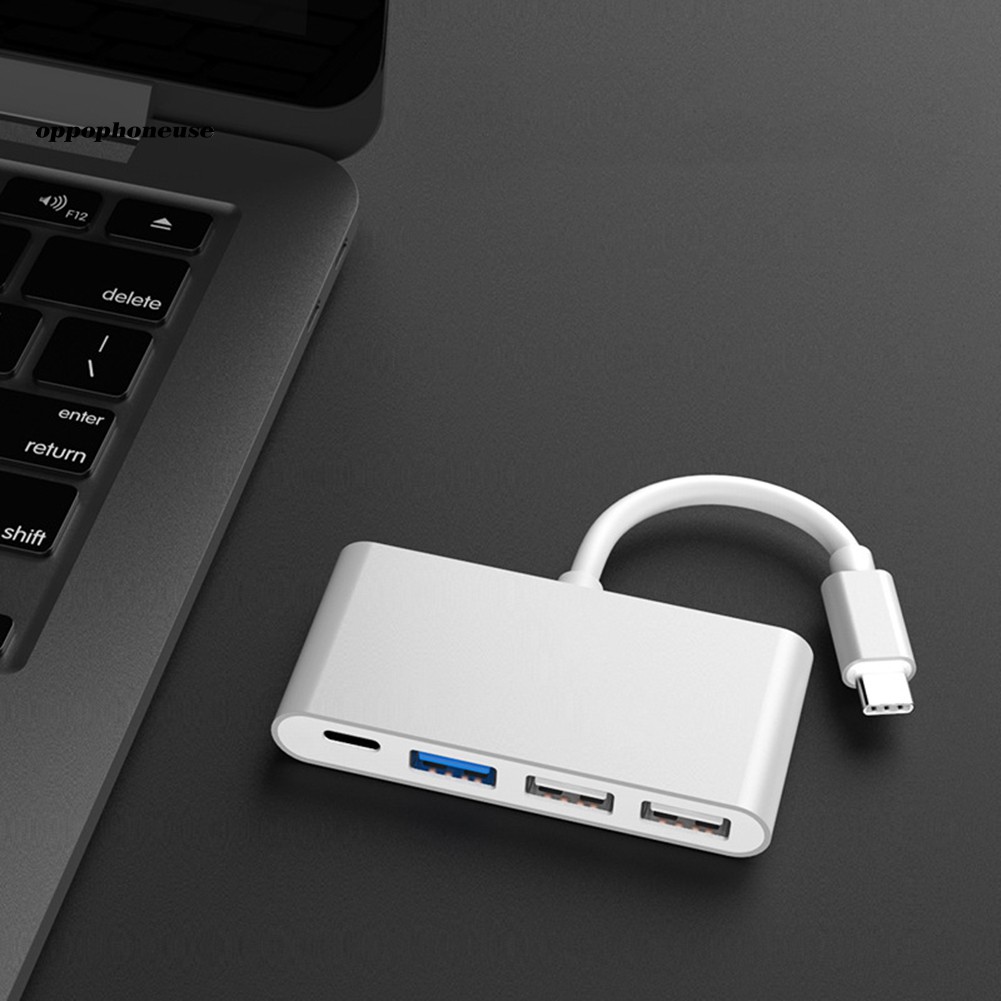 Đầu chuyển đổi 4 trong 1 Type C sang USB 2.0 3.0 dành cho Macbook | WebRaoVat - webraovat.net.vn