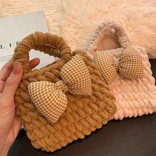 Túi đeo chéo mini đính nơ dễ thương dành cho bé gái