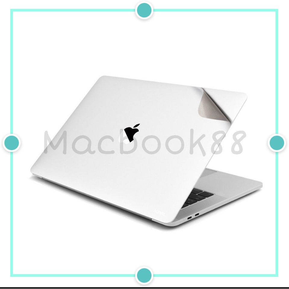 Bộ Dán Macbook chính hãng JCPAL 5 In 1 Silver - (Đủ Dòng)