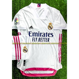 (Hàng Thailand Super) Bộ Áo bóng đá Real Madrid ( Real) sân nhà màu trắng 2020/2021 chuẩn thi đấu