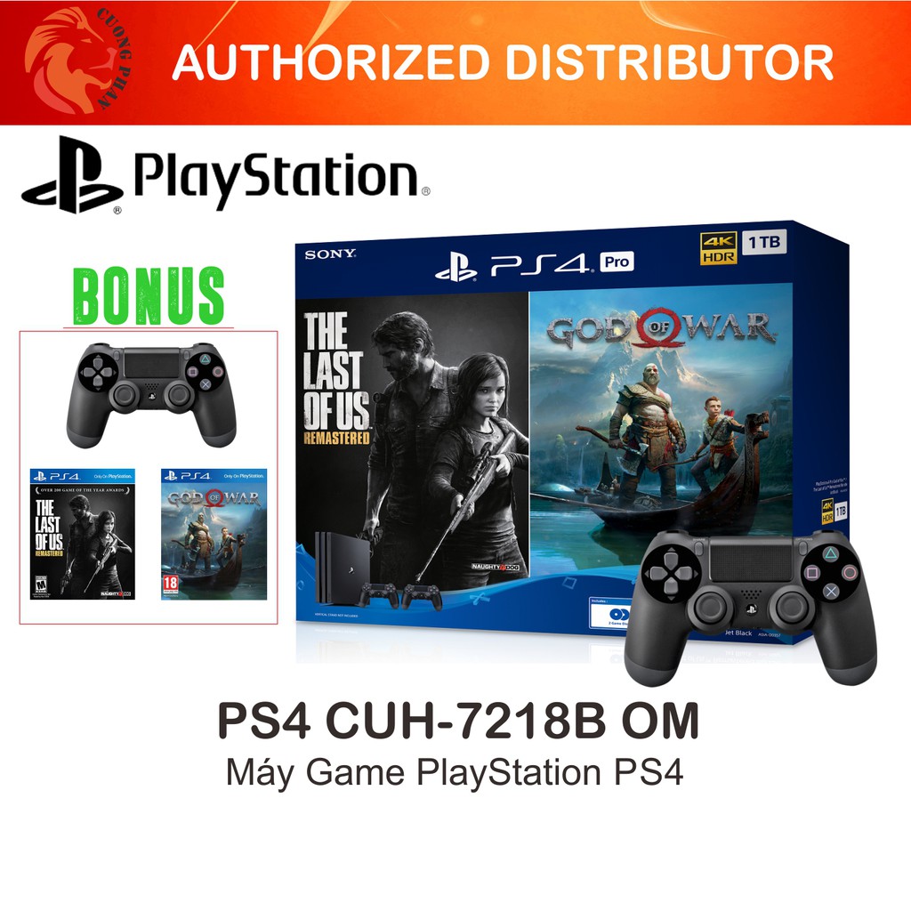 Máy chơi game Sony PlayStation CUH-7218B OM - Bảo Hành 2 Năm Toàn Quốc