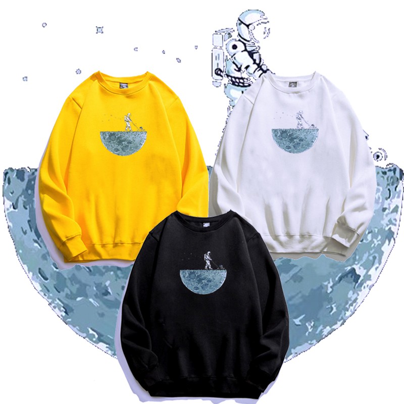 [Có VIDEO + ẢNH THẬT] Áo sweater - Áo nỉ bông tay dài UNISEX NE314