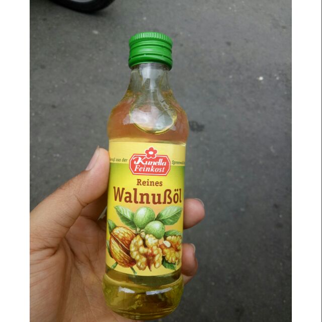 Dầu ăn hạt óc chó 100ml của Đức