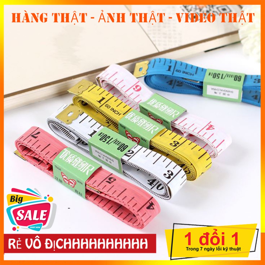 Thước dây may đo quần áo Đo eo, Đo bụng, Đo chiều cao cho bé