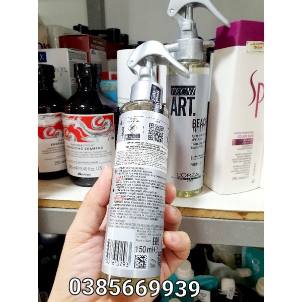Xịt tạo kiểu sóng lơi Loreal Tecni Art Beach Waves 150ml - chai