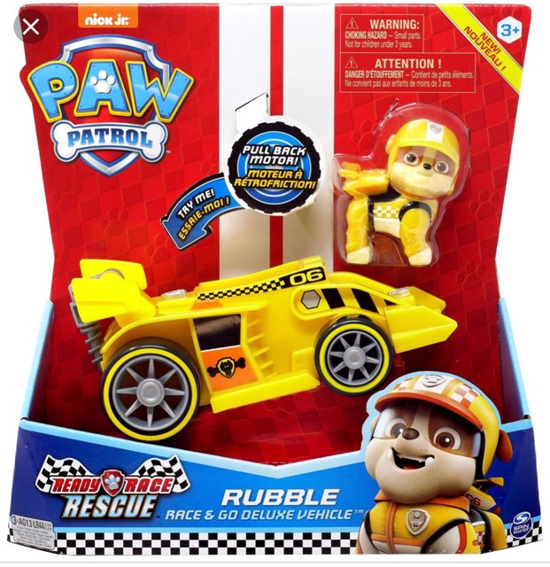 Đội Chó Cứu Hộ Paw Patrol- xe đua f1 Ready Race Rescue