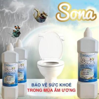 Tẩy Rửa Toilet hương QUẾ, Mùi Hương Dễ Chịu, Sạch Bong, Ngừa Vi Khuẩn 1kg