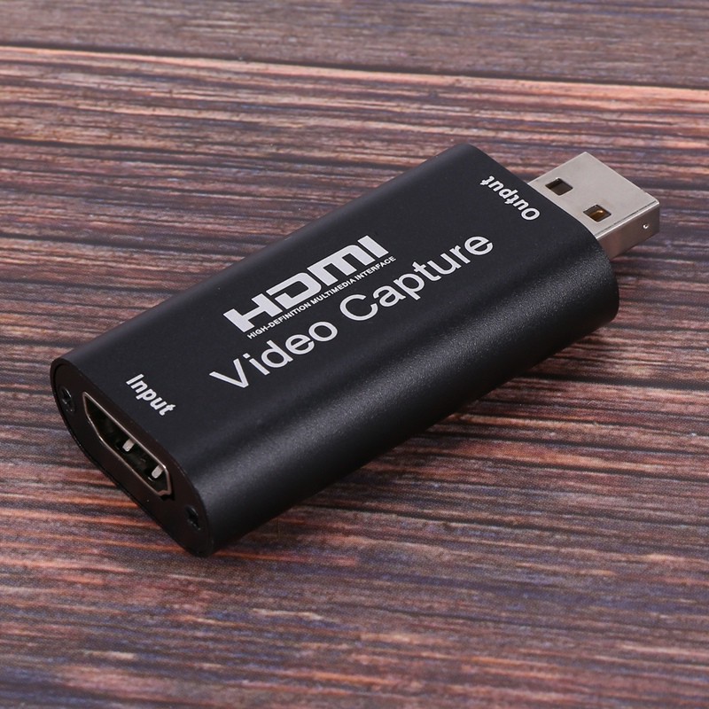 Audio Video Capture Cards HDMI to USB 2.0 1080P 4K Record Via DSLR