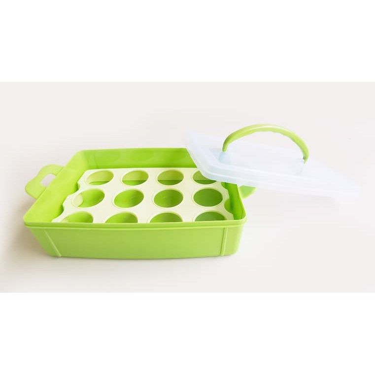 Giá Đựng Trứng 12 Lỗ Màu Sắc Vàng 1017 | BigBuy360 - bigbuy360.vn