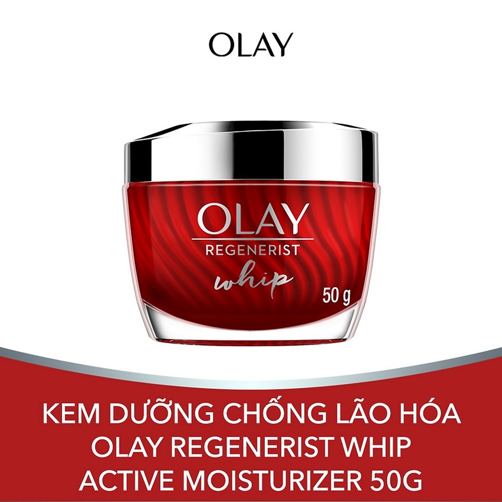 Kem Dưỡng Chống Lão Hóa Olay Regenerist Whip Active Moisturizer 50g