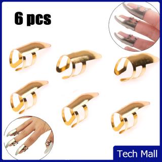 Set 6 móng giả bằng đồng chuyên dụng cho người chơi guitar