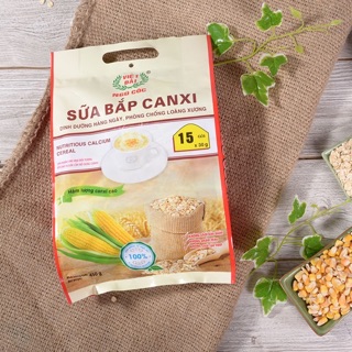 Ngũ cốc sữa bắp canxi Việt Đài loại lớn gói 600g
