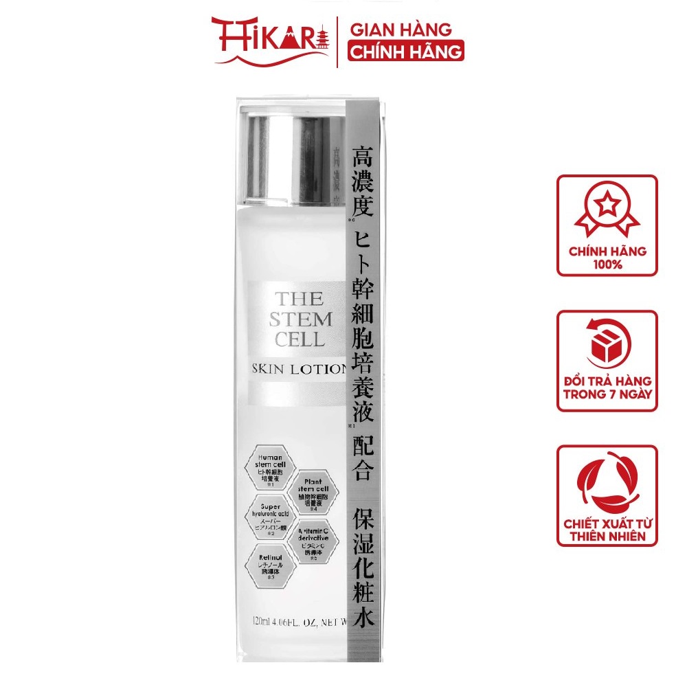 Nước Hoa Hồng Tế Bào Gốc The Stem Cell Skin Lotion Nhật Bản 120ml