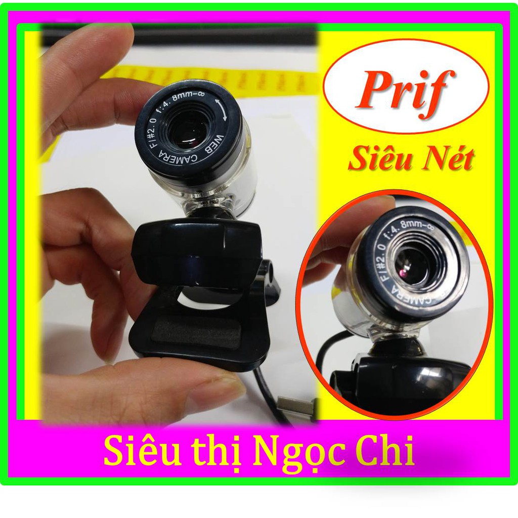 Webcam camera livetream Prif Có Mic đàm thoại siêu nét DSS phân phối | WebRaoVat - webraovat.net.vn