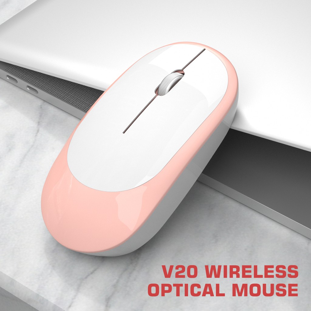 2.4G Chuột game không dây MageGee V20 nhẹ LED Chuột Máy Tính Chơi Game for Notebook PC Laptop