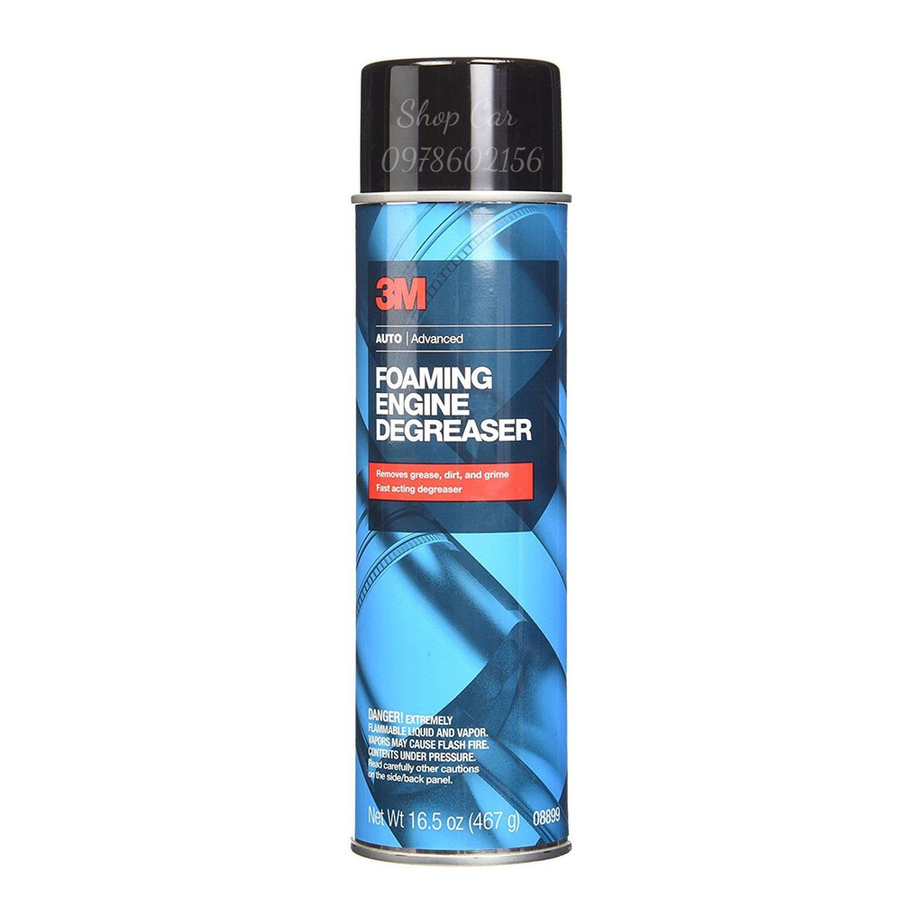 Bọt Vệ Sinh Khoang Động Cơ Ô Tô 3M Foaming Engine Degreaser 08899