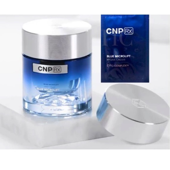 Gói sample Kem dưỡng cấp nước, phục hồi da Blue Microlift Hydra Cream 1ml_𝐄𝐁𝐈𝐒𝐔 𝐂𝐎𝐒𝐌𝐄𝐓𝐈𝐂𝐒