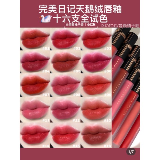 [bán nóng  ]Son kem lì mịn như nhung có màu V08 kim tuyến chính hãng Perfect Diary nội địa Trung V17 V18  Nội Địa Trung | BigBuy360 - bigbuy360.vn