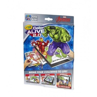 Tập tô màu thần kỳ Avenger phiên bản 2.0 CRAYOLA 950281