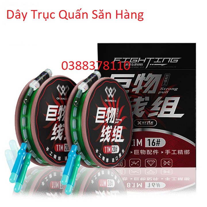 Dây Trục Quấn Săn Hàng Xstyle Chuyên Câu Đài Câu Đơn Bọc Silicone Cao Cấp