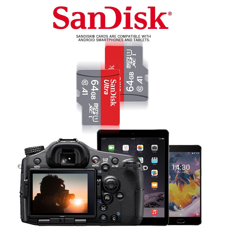 Thẻ Nhớ MicroSDHC SanDisk Ultra 16G 32G 64GB 32GB 98 MB/S | BigBuy360 - bigbuy360.vn