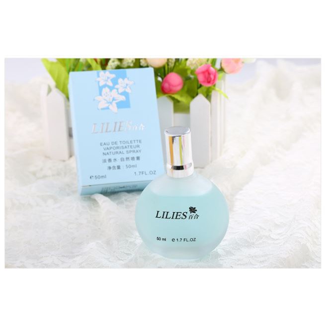 Nước hoa nữ hương hoa Eau De Toilette Vaporisateur Natural Spray 50ML Nội Địa g20shop