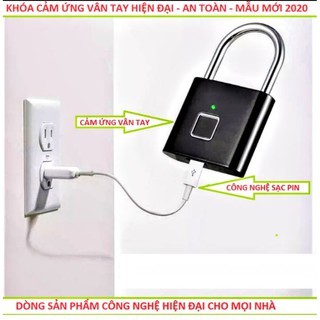 BỘ Ổ KHÓA VÂN TAY THÔNG MINH KHÓA CỬA CHỐNG TRỘM ĐA NĂNG