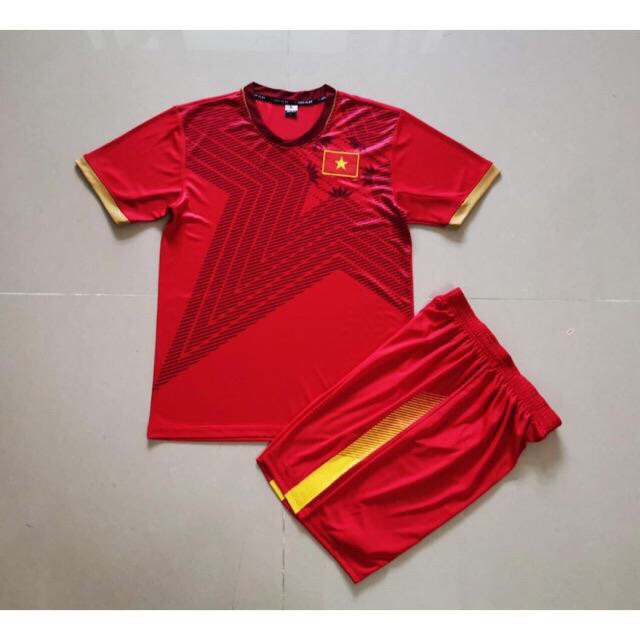 Quần áo bóng đá đội tuyển VIỆT NAM -Mới 2020 -Thun lạnh Cao cấp -Đồ đá banh đội tuyển VIỆT NAM 2020