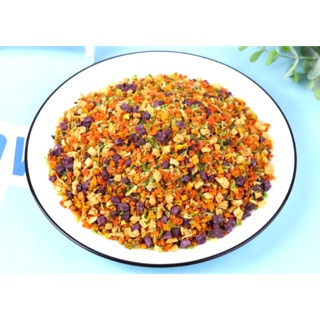 Rau củ & trái cây sấy khô trộn hạt cho chó mèo