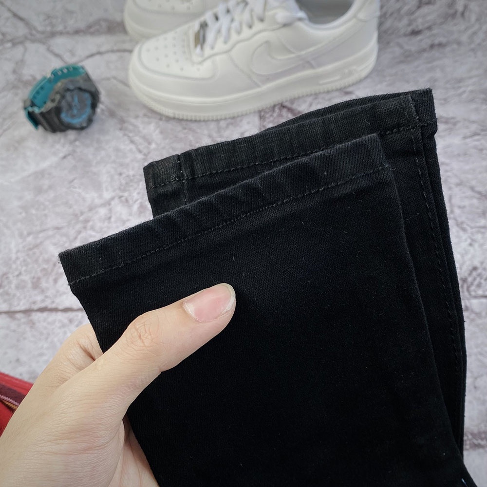 Quần jean nữ NEYUJEANS Skinny Lưng Cao, Chất Liệu Co Dãn Cao Cấp, Ống Ôm tregging, Dáng Đứng 3 Màu | BigBuy360 - bigbuy360.vn