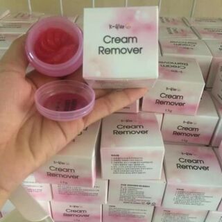 Cream remover