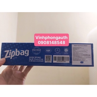 Túi zipper hiệu zipbag Eufood ( zipper bag brand zipbag )