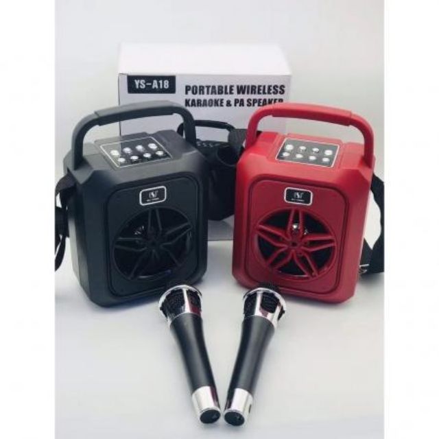 Loa Bluetooth Karaoke YS_A18 ( kèm 1 mic ko dây )