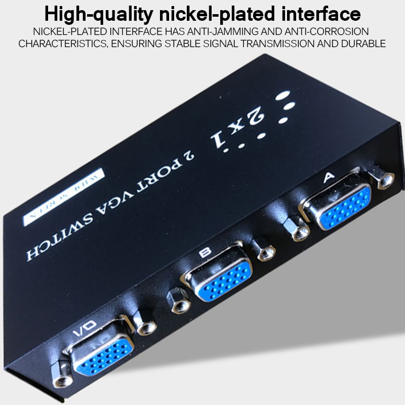Bộ Chuyển Đổi Vga Sang Vga 2 Trong 1 Cho Màn Hình Pc